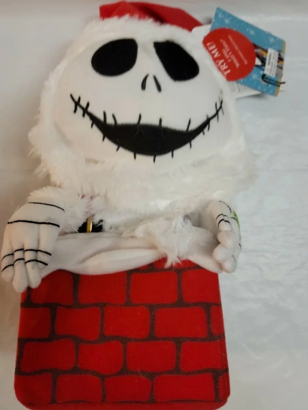Nightmare Before Christmas Animated Santa Jack Plush Chimney Walgreens Exclusive
